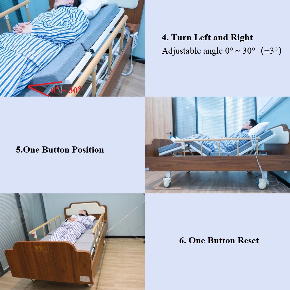 3 Function Hospital Bed