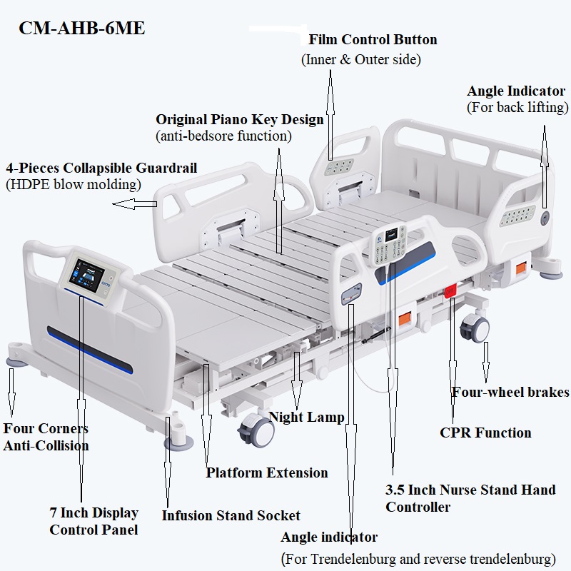 Electrical Hospital Bed