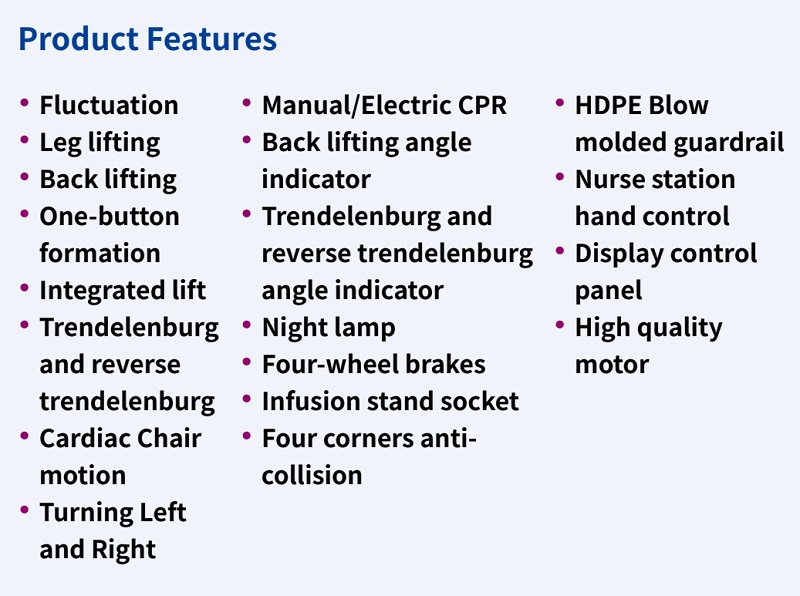 multi-function hospital bed